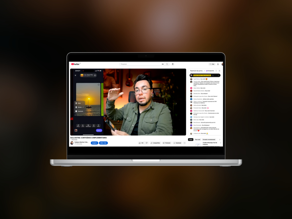 Lives Gratuitas Exclusivas para Alunos